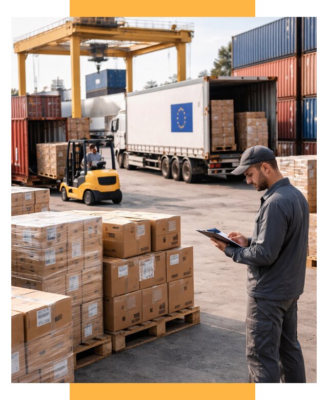 Доставка грузов из Европы от 12281 р., логистика СетСервис-Дзж