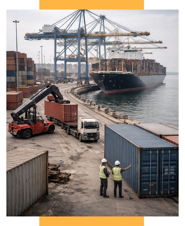 Морские перевозки из Европы от 61404 р. за контейнер | СетСервис-Дзж