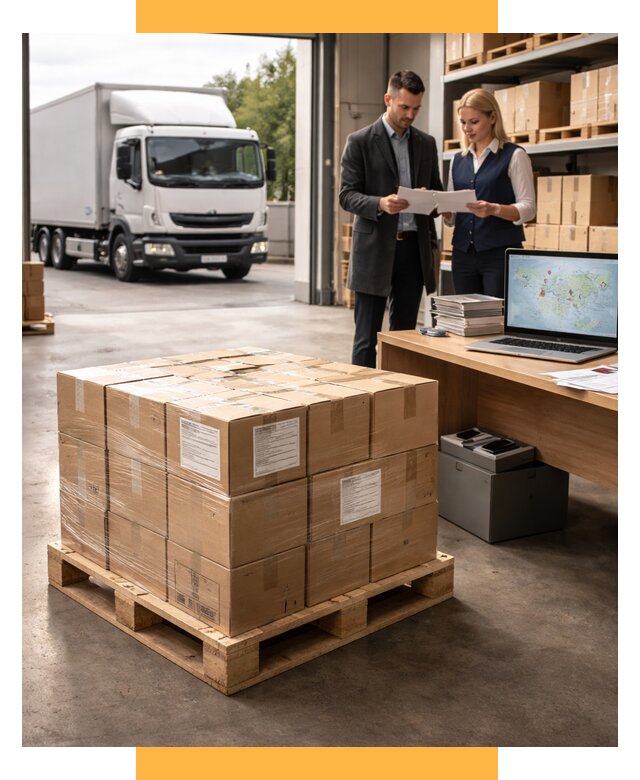 Доставка грузов в Европу от 7676 р. — логистика СетСервис-Дзж