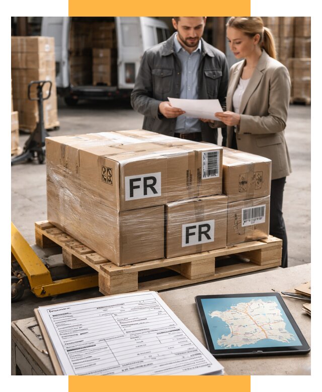 Доставка грузов в Францию от 25585 р., логистика СетСервис-Дзж