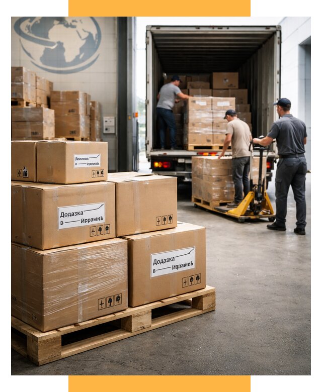 Доставка грузов в Израиль и экспорт от 46053 р. СетСервис-Дзж