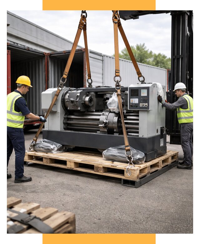 Перевозка станков и таможня от 61404 р. | СетСервис-Дзж логистика