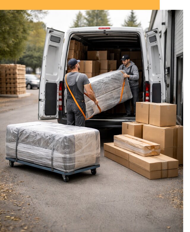 Перевозка мебели по России и за рубеж с таможней от 7676