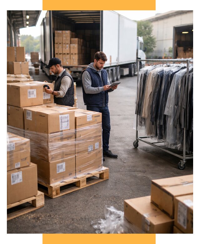 Перевозка и доставка одежды из Китая от 7676 р., СетСервис-Дзж