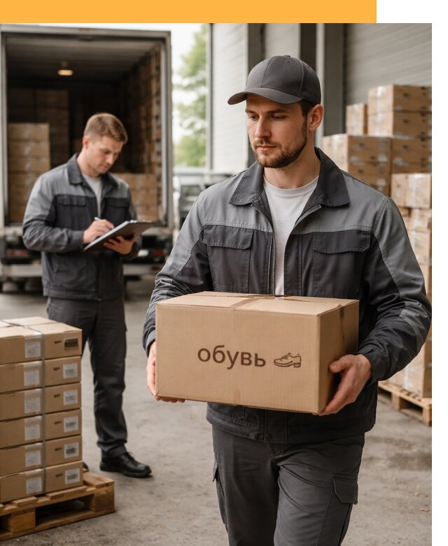 Международная перевозка обуви с таможенным оформлением от 4605