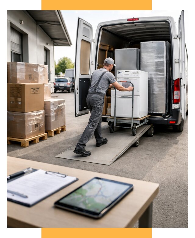 Перевозка бытовой техники от 6652 р. - логистика СетСервис-Дзж