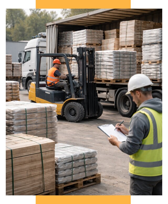 Перевозка строительных материалов от 5629 р. | СетСервис-Дзж