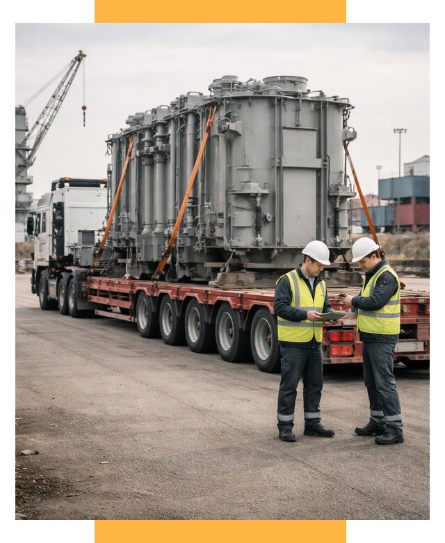 Перевозка негабаритных грузов под ключ от 122808 р., СетСервис-Дзж