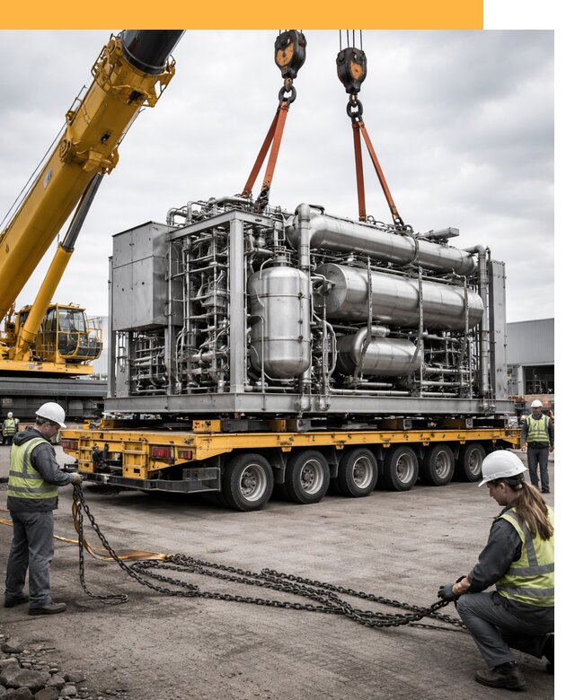 Перевозка тяжеловесных грузов по миру от 153510 руб