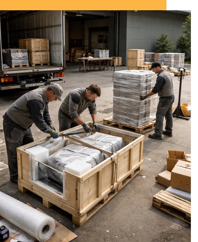 Перевозка выставочных грузов по миру от 25585 руб за м2 с таможней