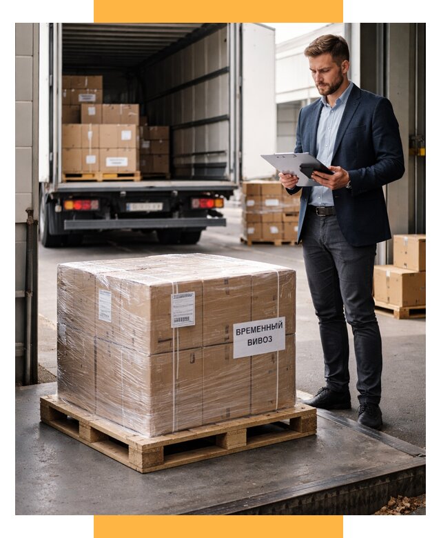 Временный вывоз товаров под ключ от 8187 р. | СетСервис-Дзж