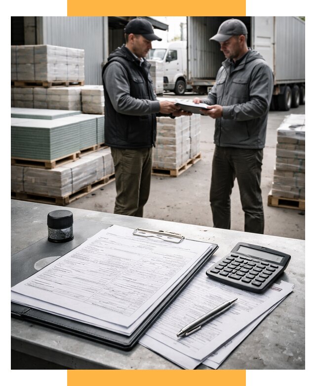 Таможенное оформление стройматериалов от 8699 р. | СетСервис-Дзж