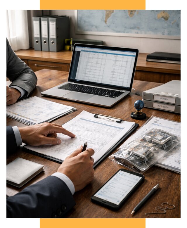 Проверка поставщика за рубежом от 8699 р. | СетСервис-Дзж аудит